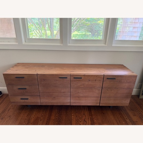 Used Crate & Barrel Aspen Wood Sideboard for sale on AptDeco
