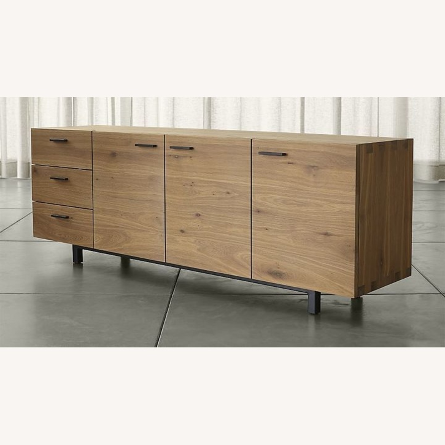 Crate & Barrel Aspen Wood Sideboard - image-8
