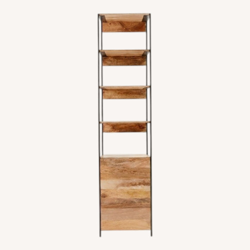 Used West Elm Industrial Storage Tower Set of 2 for sale on AptDeco