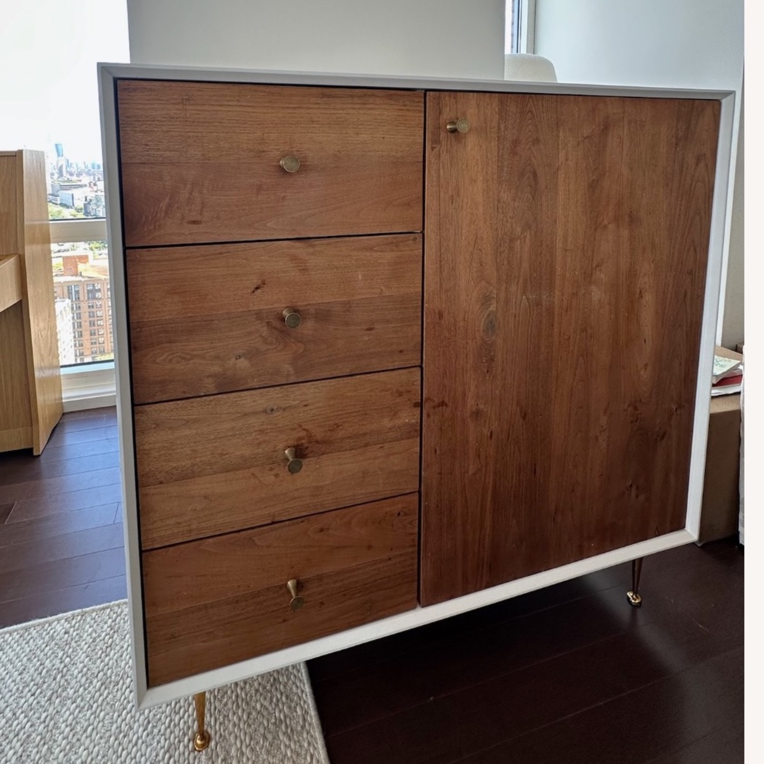 Organic Modernism White Sideboard - image-3