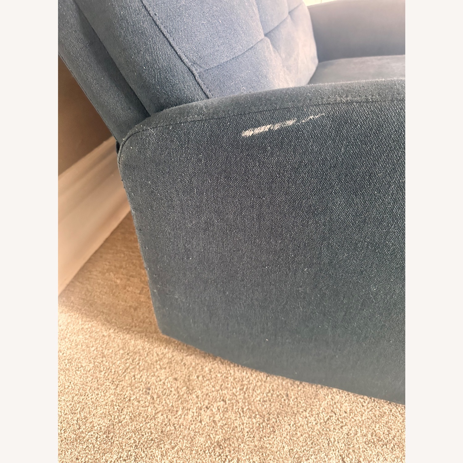 Target Upholstered Tufted Loveseat Recliner - image-3