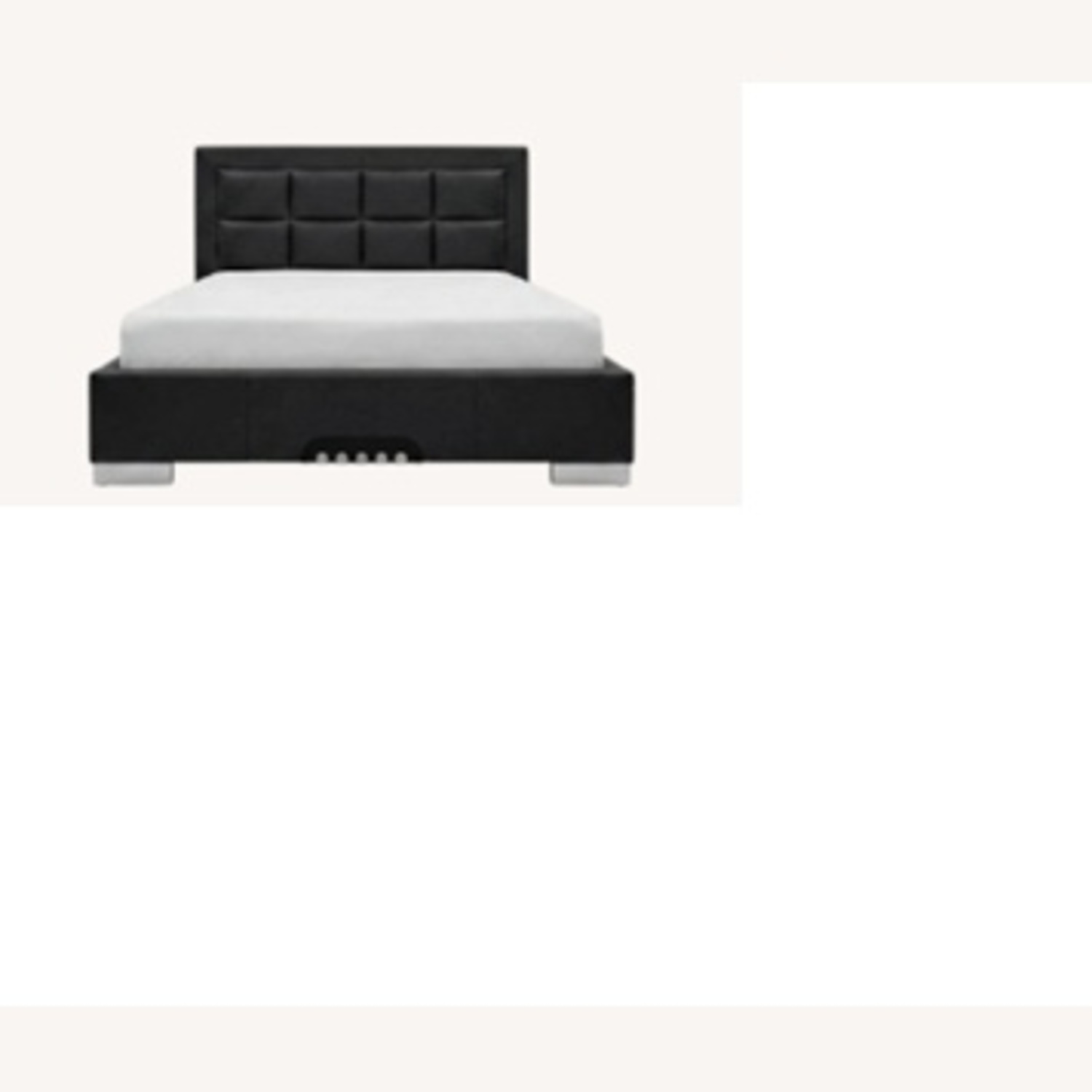 Cantoni Merit Black Leather King Bed - image-5