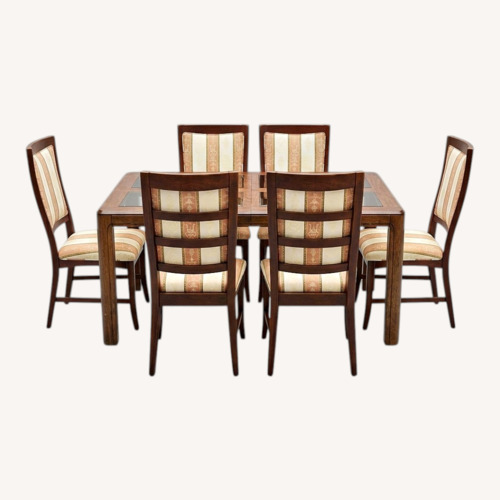 Used Dark Brown Wood Dining Sets for sale on AptDeco