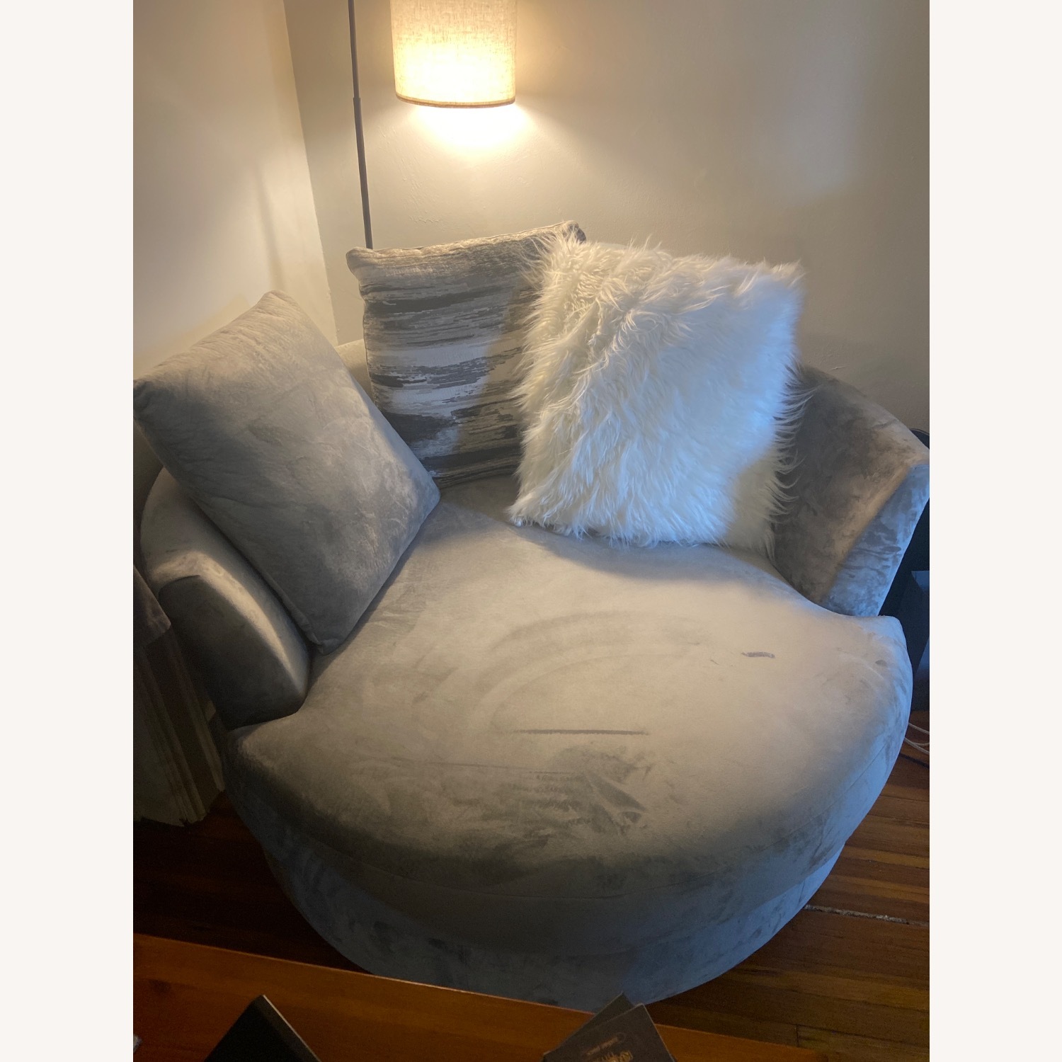 Value City Furniture Swivel Chair  - image-3