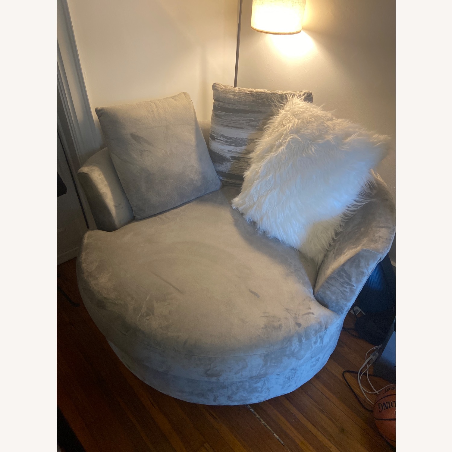 Value City Furniture Swivel Chair  - image-2