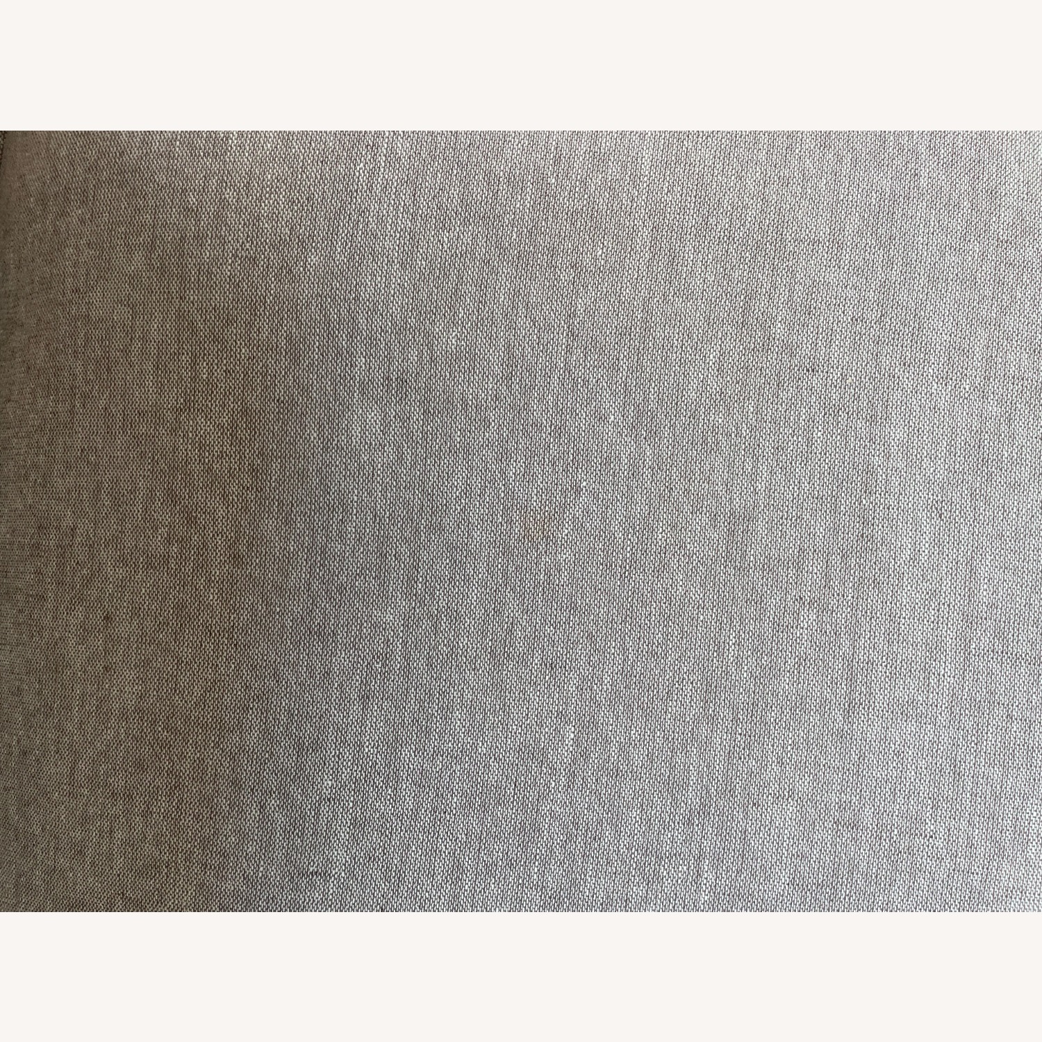 CB2 Light Gray Linen 3+ Seater Sofa - image-3
