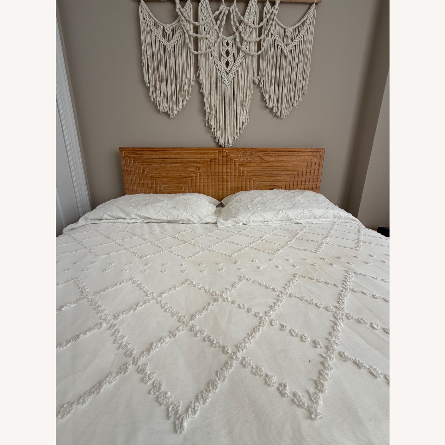Wayfair Light Brown Wood Full Bed - image-2
