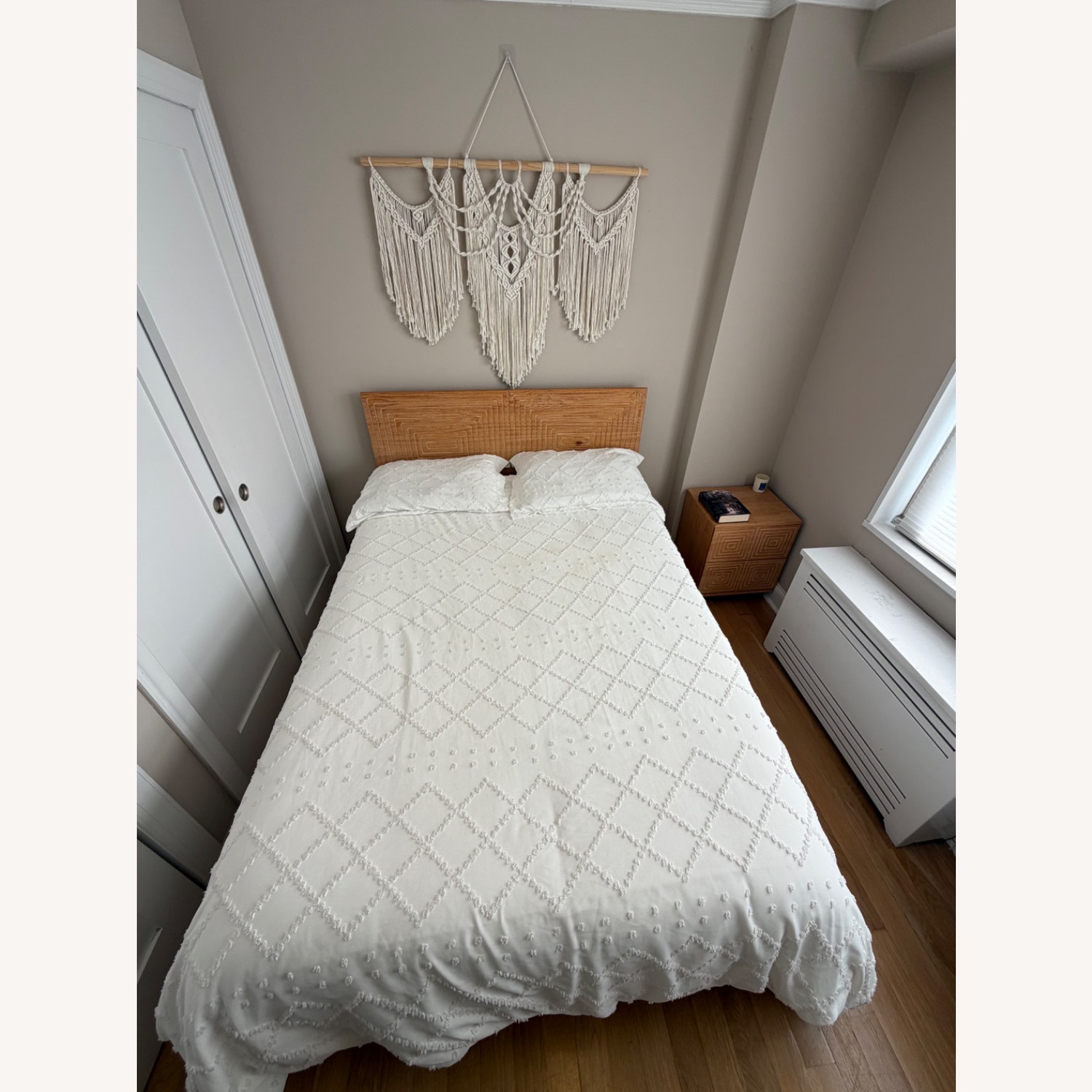 Wayfair Light Brown Wood Full Bed - image-1
