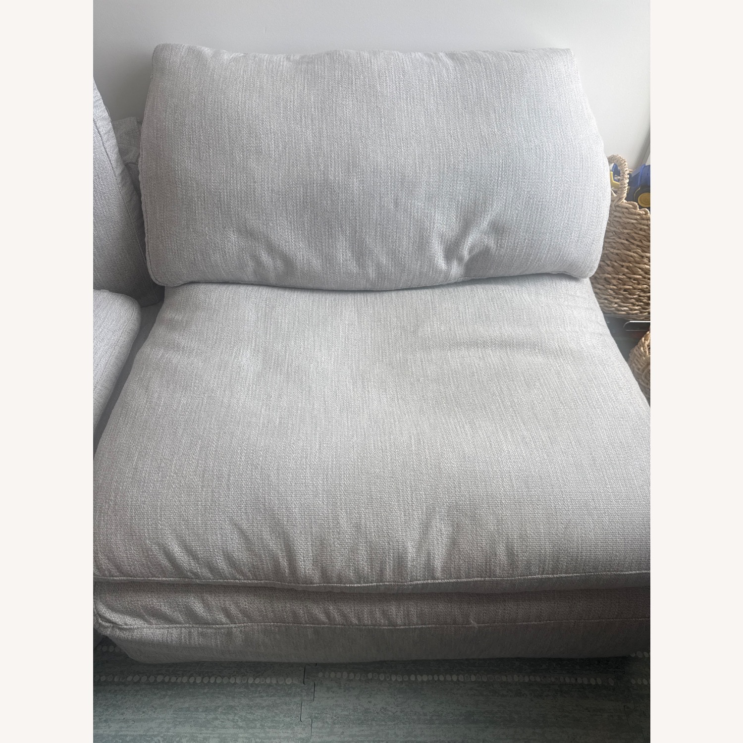  Restoration Hardware Cloud Modular Armless Chairs Set of two - image-3