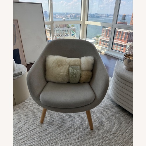 Used Design Within Reach Hay Light Gray Accent Chair for sale on AptDeco