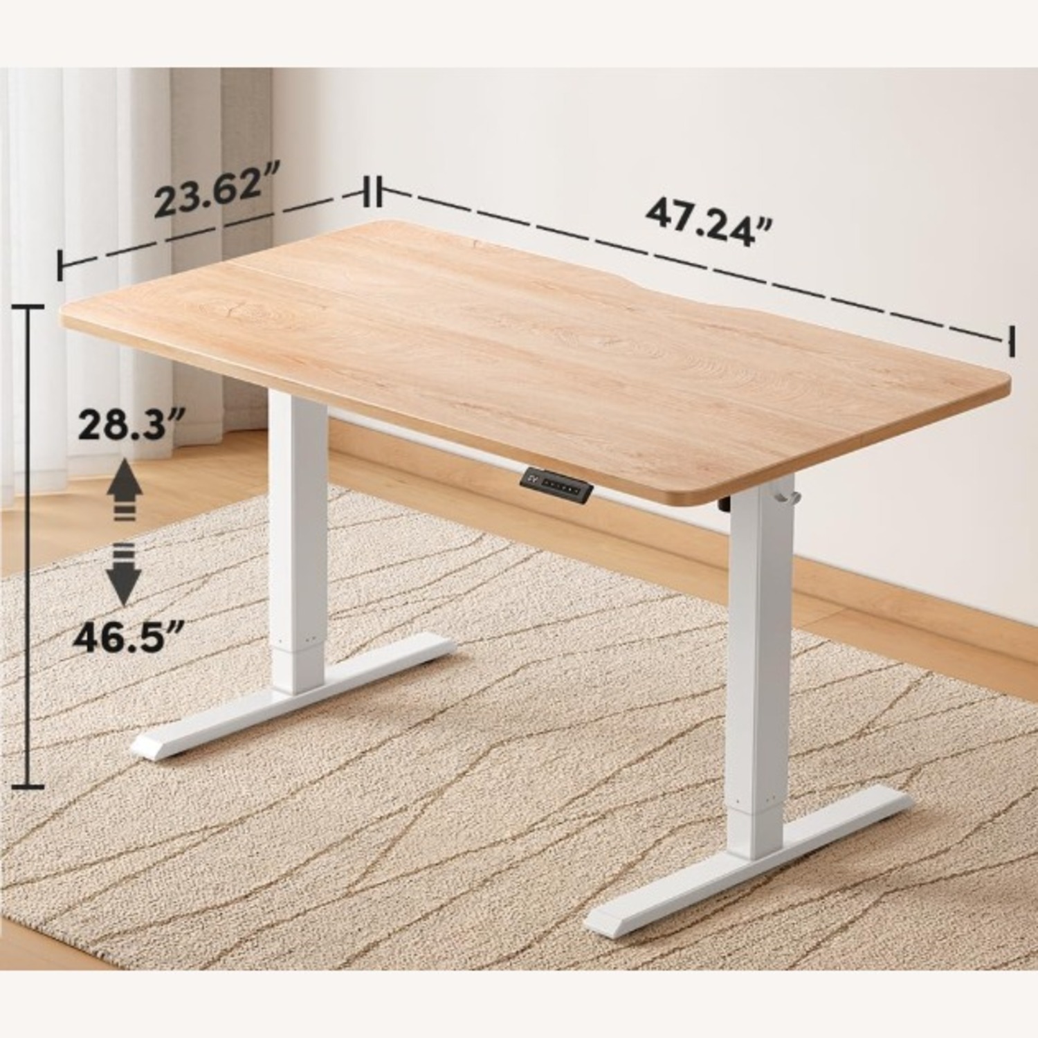 Amazon Standing Desk with Height Memory - image-1