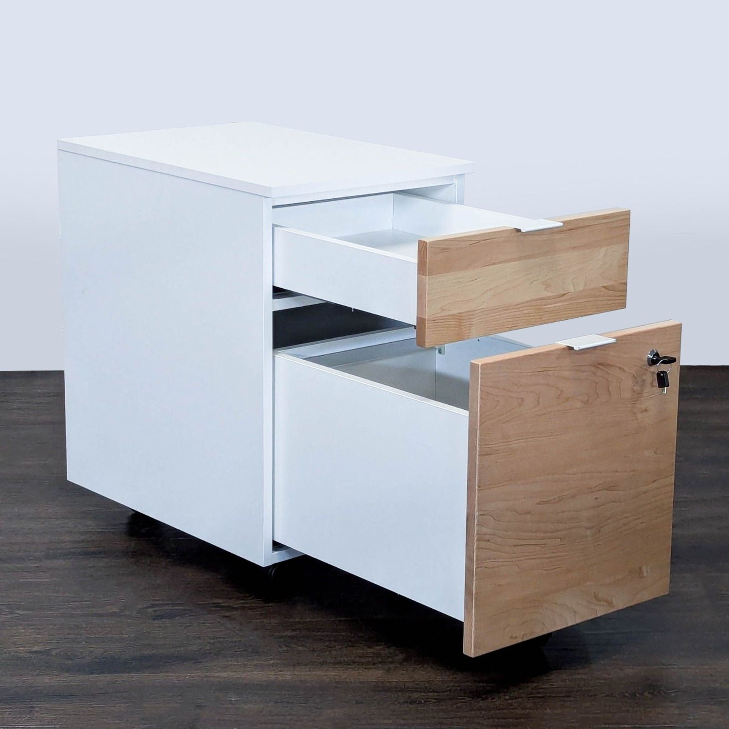 Modern 2-Drawer Mobile Office Cabinet  - image-3
