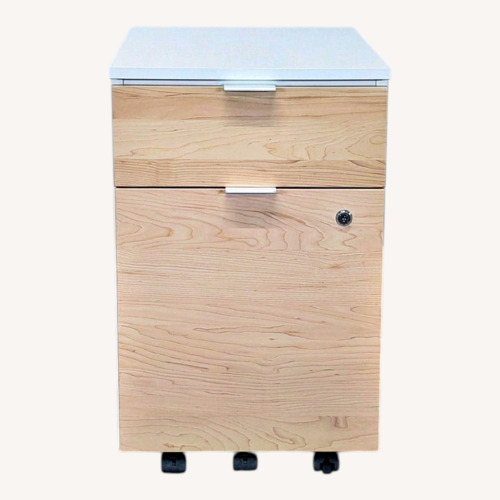 Used Modern 2-Drawer Mobile Office Cabinet  for sale on AptDeco