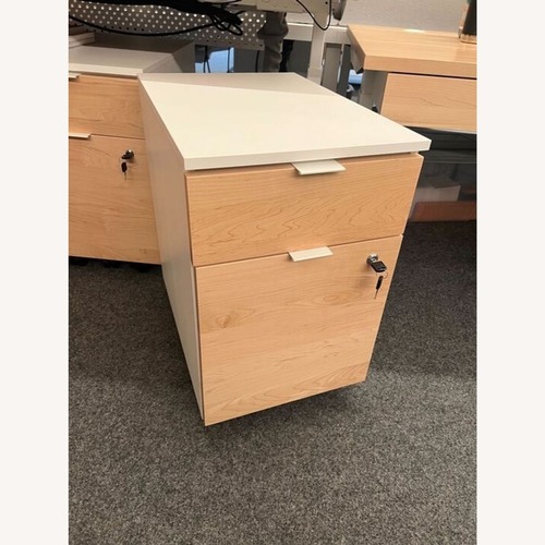 Used Modern 2-Drawer Mobile Office Cabinet  for sale on AptDeco