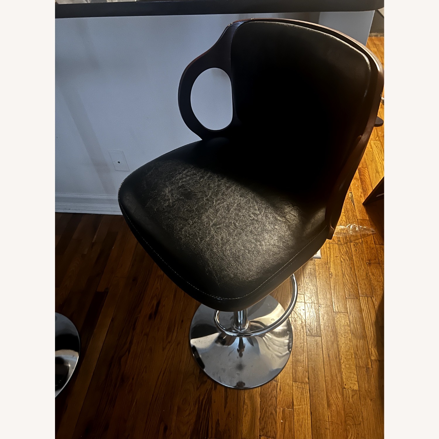 Wayfair Black Adjustable Height Stools - image-1