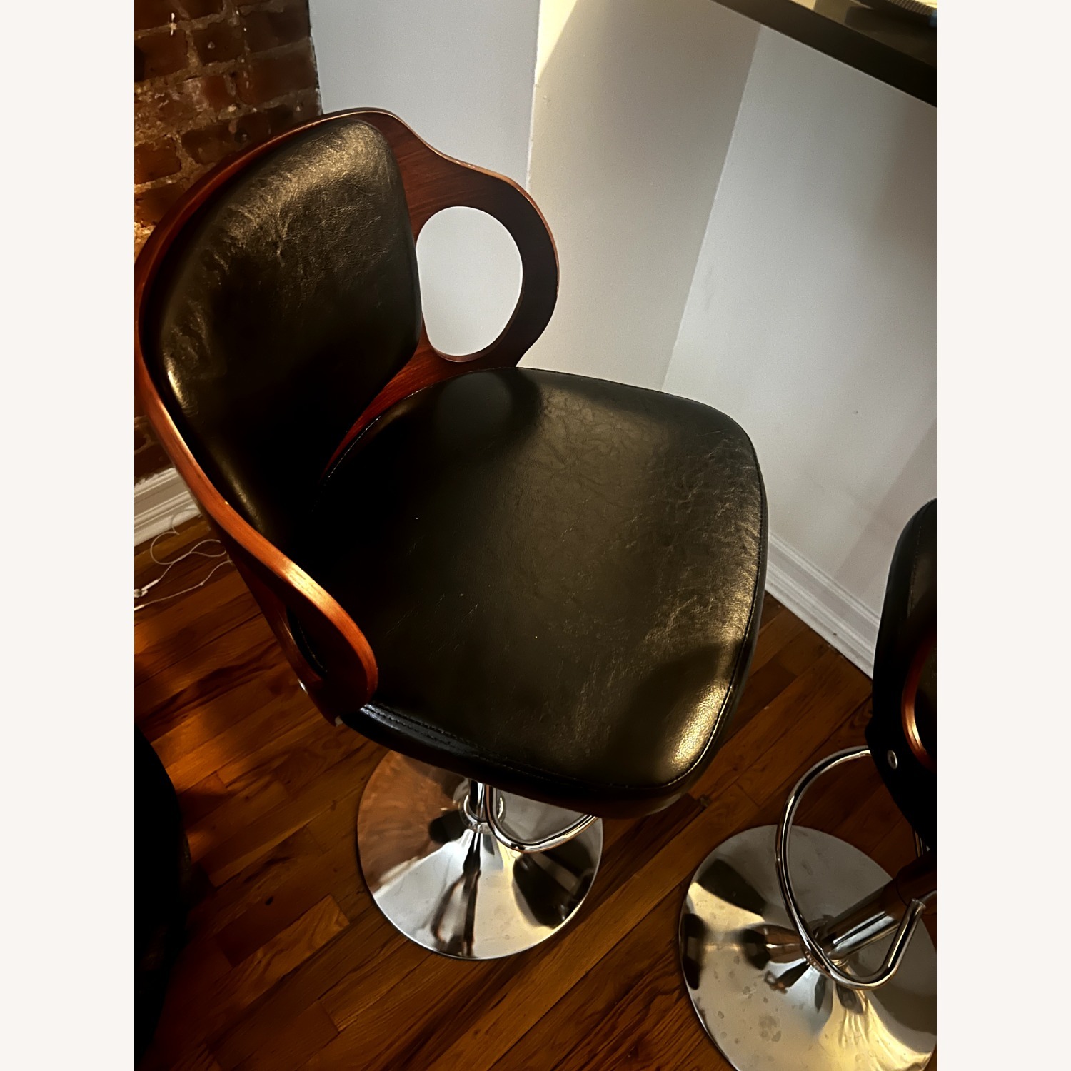 Wayfair Black Adjustable Height Stools - image-2