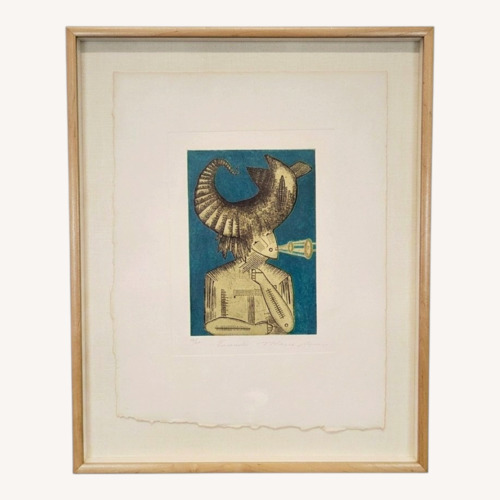 Used Mario Romero Limited Edition Aquatint Art for sale on AptDeco