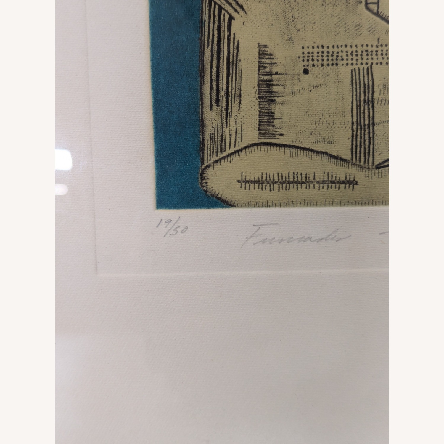 Mario Romero Limited Edition Aquatint Art - image-1