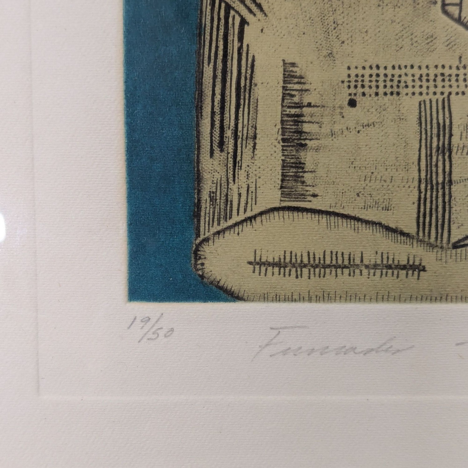 Mario Romero Limited Edition Aquatint Art - image-3