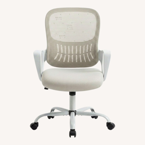 Used Wayfair Gray Office Chair Ergonomic Mesh Task for sale on AptDeco