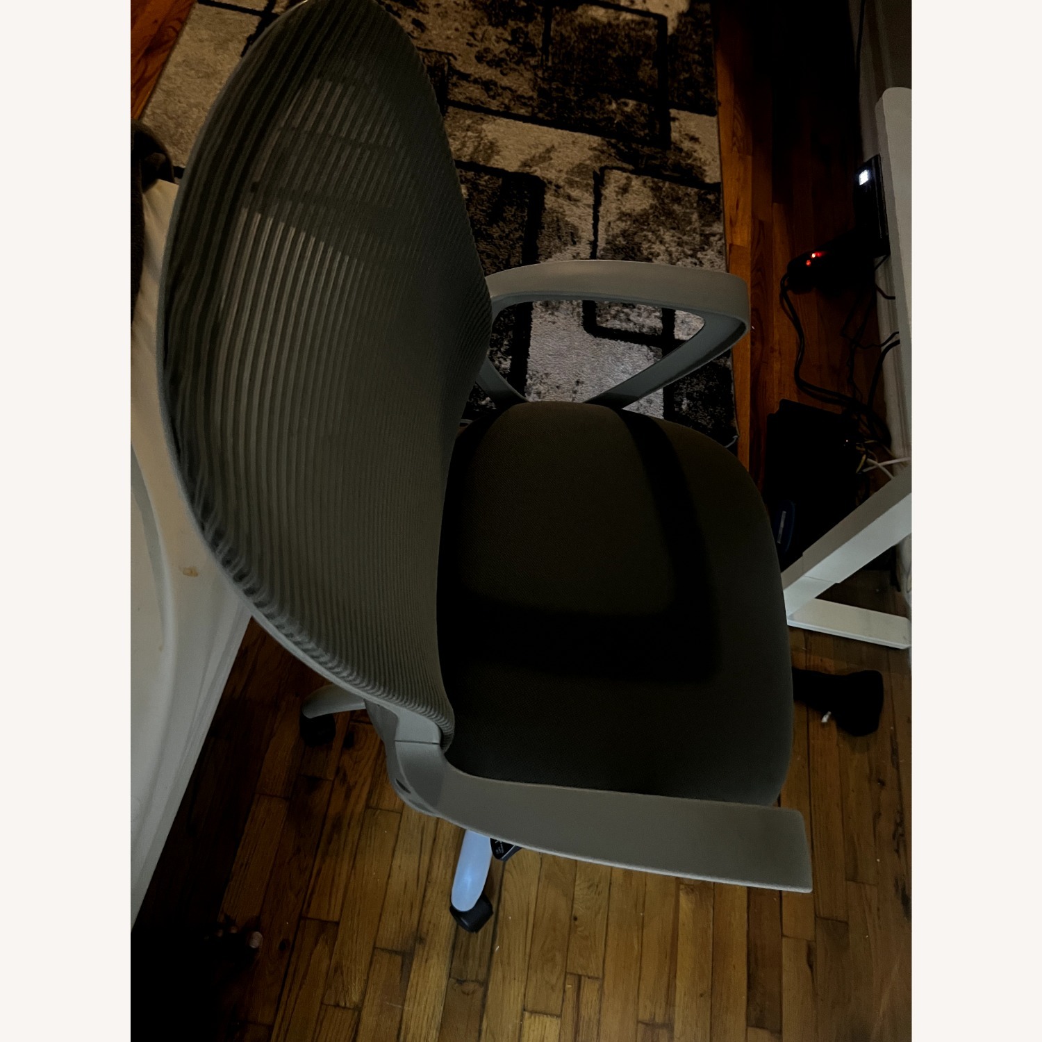 Wayfair Gray Office Chair Ergonomic Mesh Task - image-2