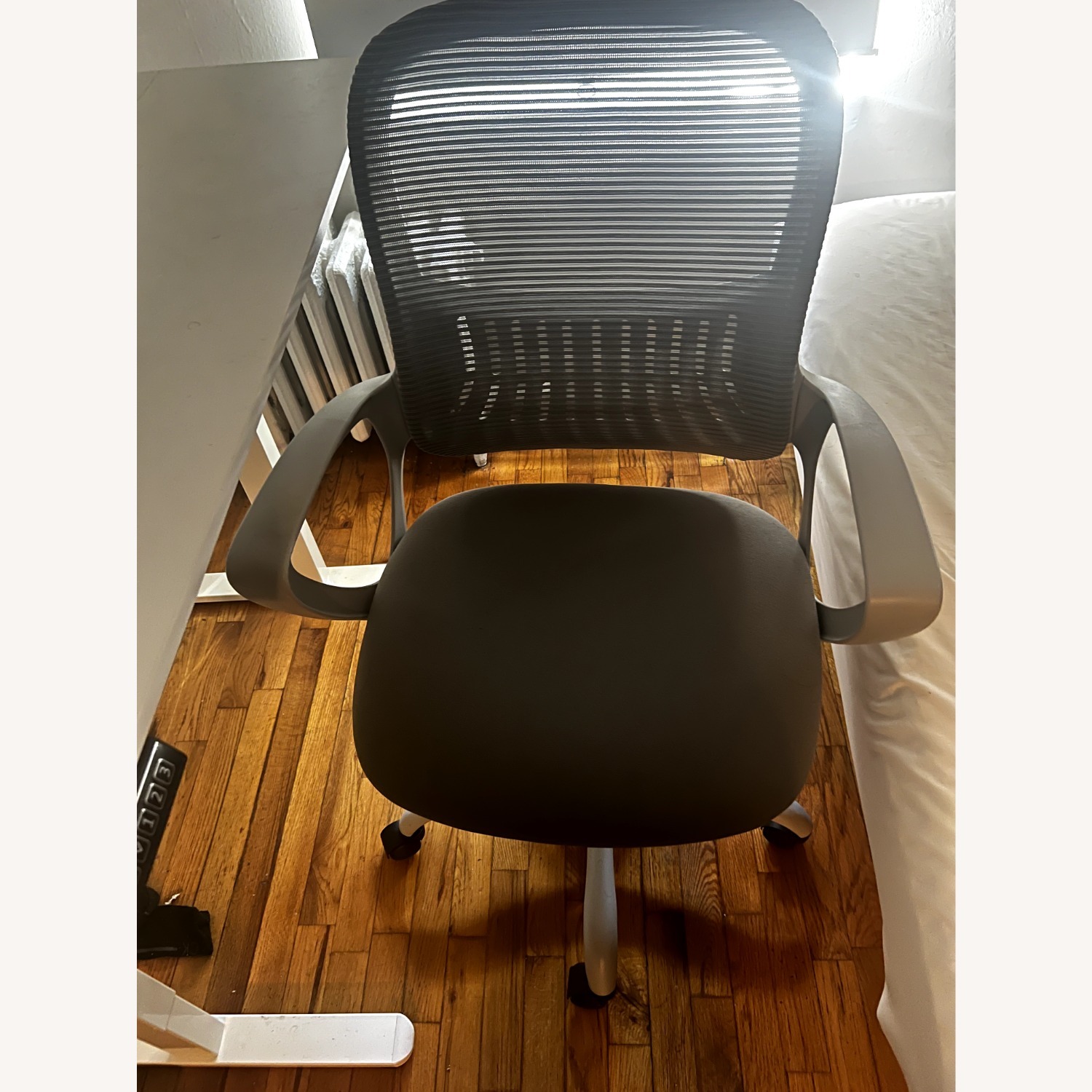 Wayfair Gray Office Chair Ergonomic Mesh Task - image-3