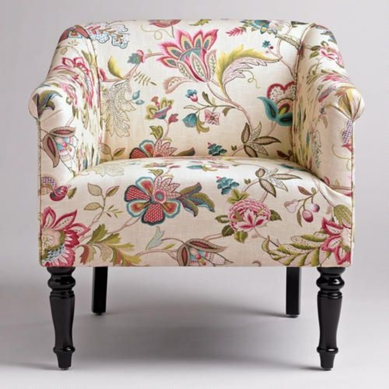World Market Charlotte Natural Fabric Accent Chair - image-4