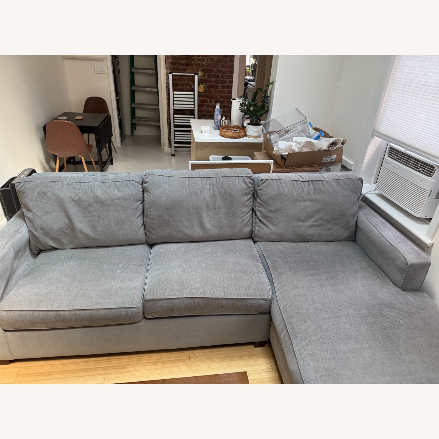 West Elm Henry 2-Piece Sectional Right Chaise - image-2