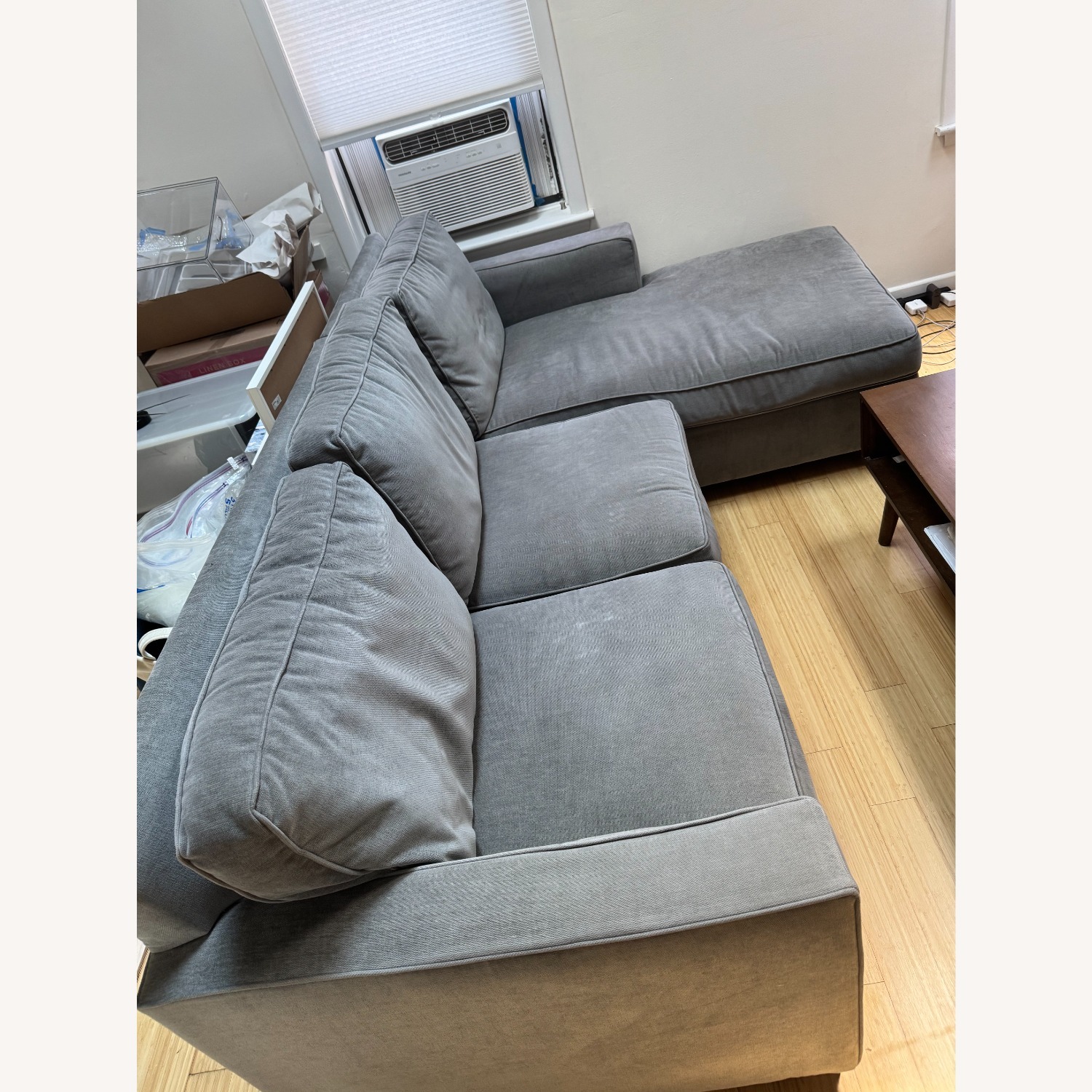 West Elm Henry 2-Piece Sectional Right Chaise - image-4