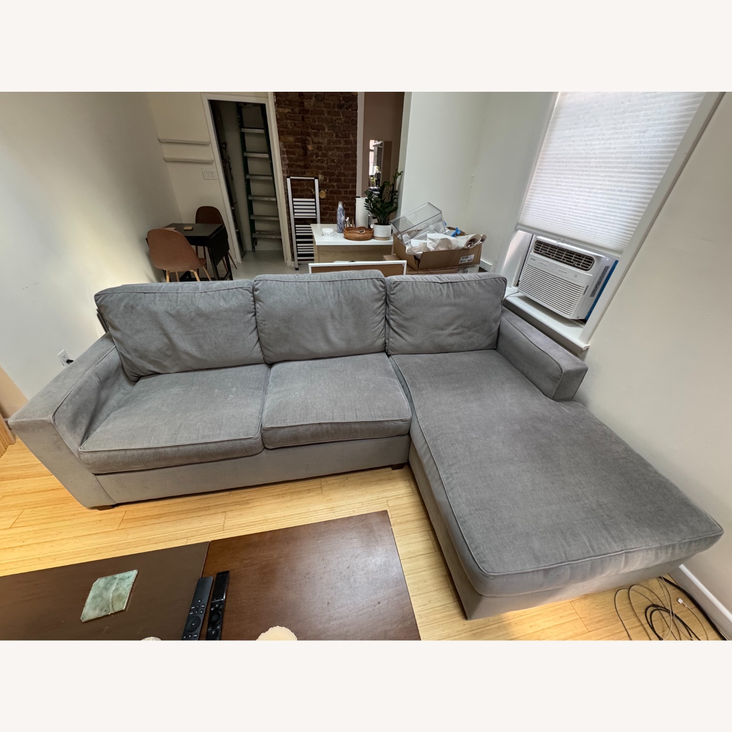 West Elm Henry 2-Piece Sectional Right Chaise - image-3