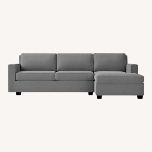 Used West Elm Henry 2-Piece Sectional Right Chaise for sale on AptDeco