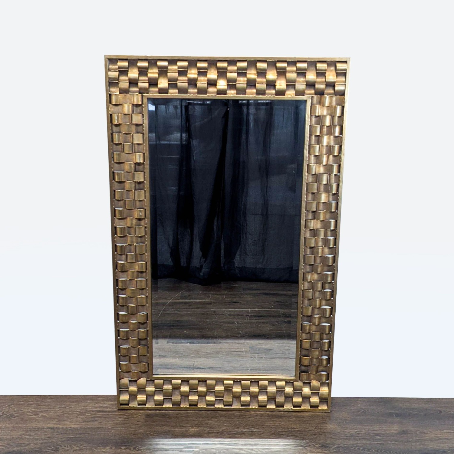 Wisteria Metal Ripple Mirror - image-4
