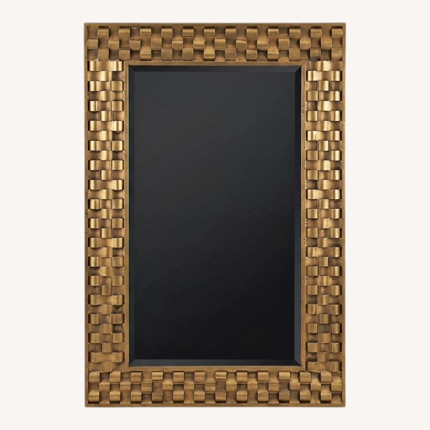 Wisteria Metal Ripple Mirror - image-0