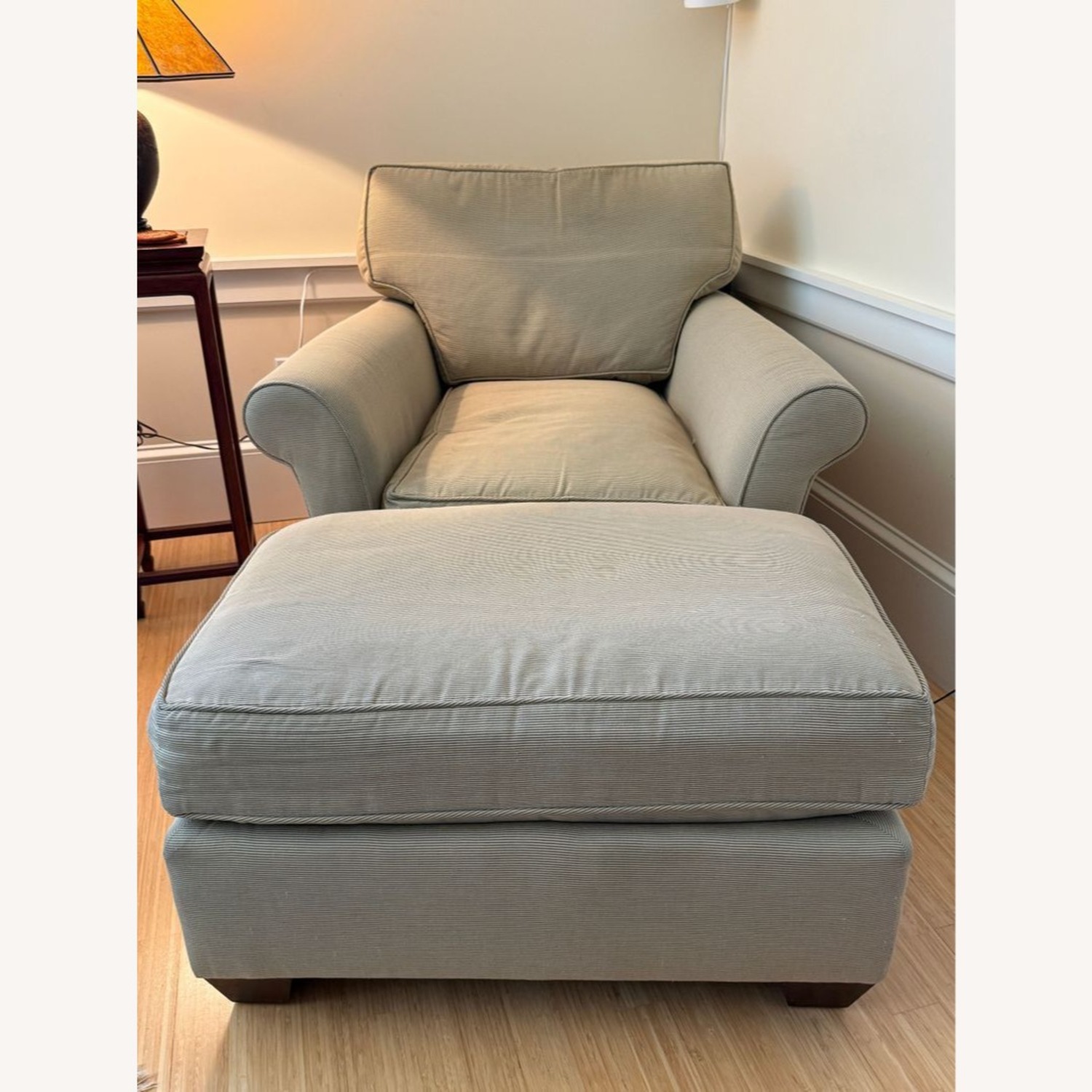 Comfy Lounge Chair with Matching Ottoman  - image-1