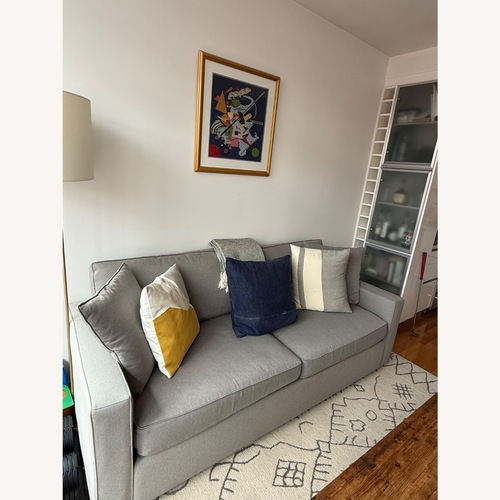 Used Room & Board Light Gray 3 Seater Sofa for sale on AptDeco