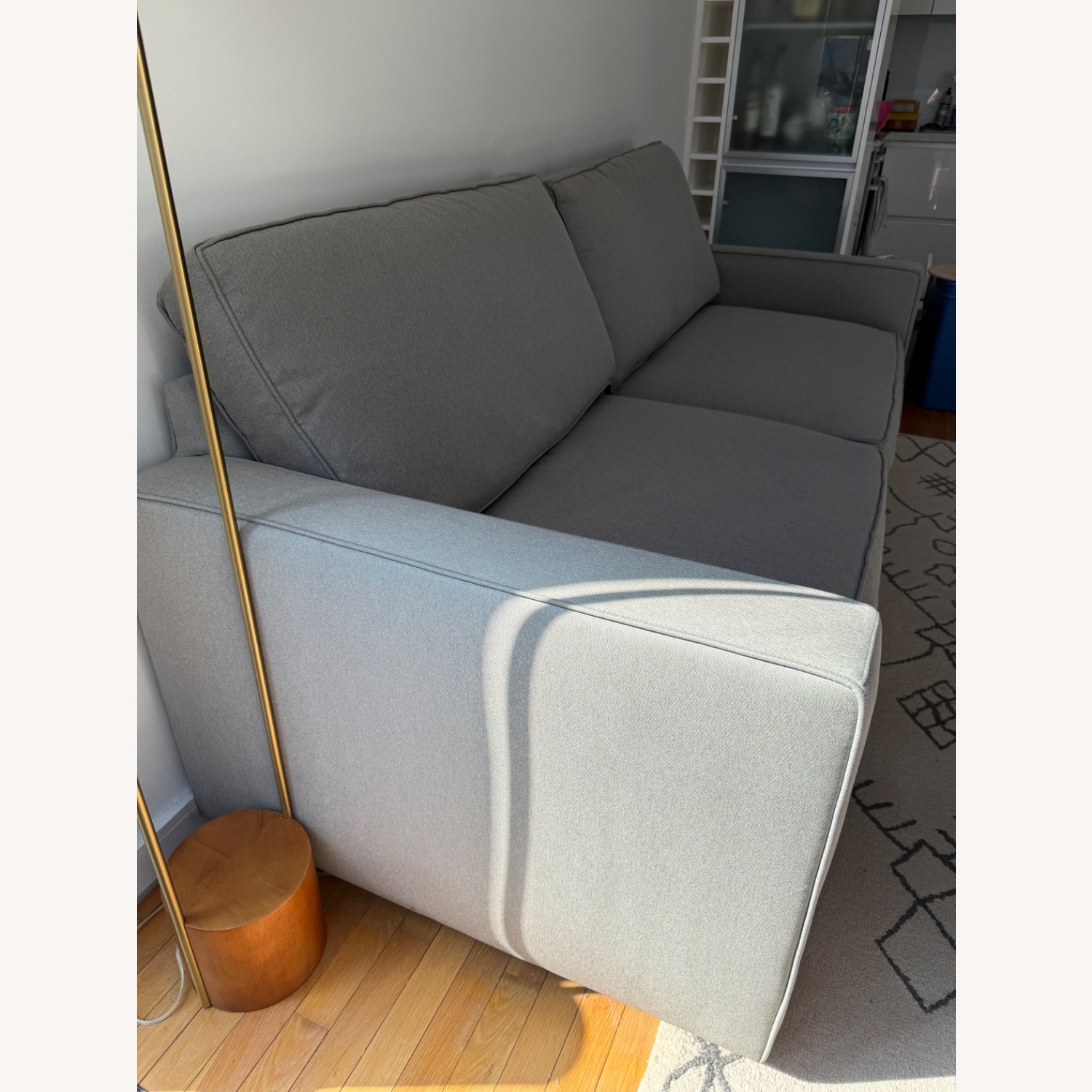 Room & Board Light Gray 3 Seater Sofa - image-3