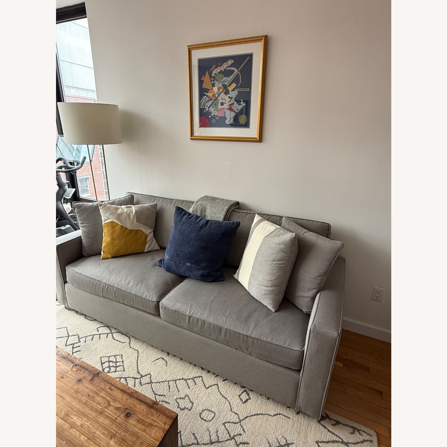 Room & Board Light Gray 3 Seater Sofa - image-3