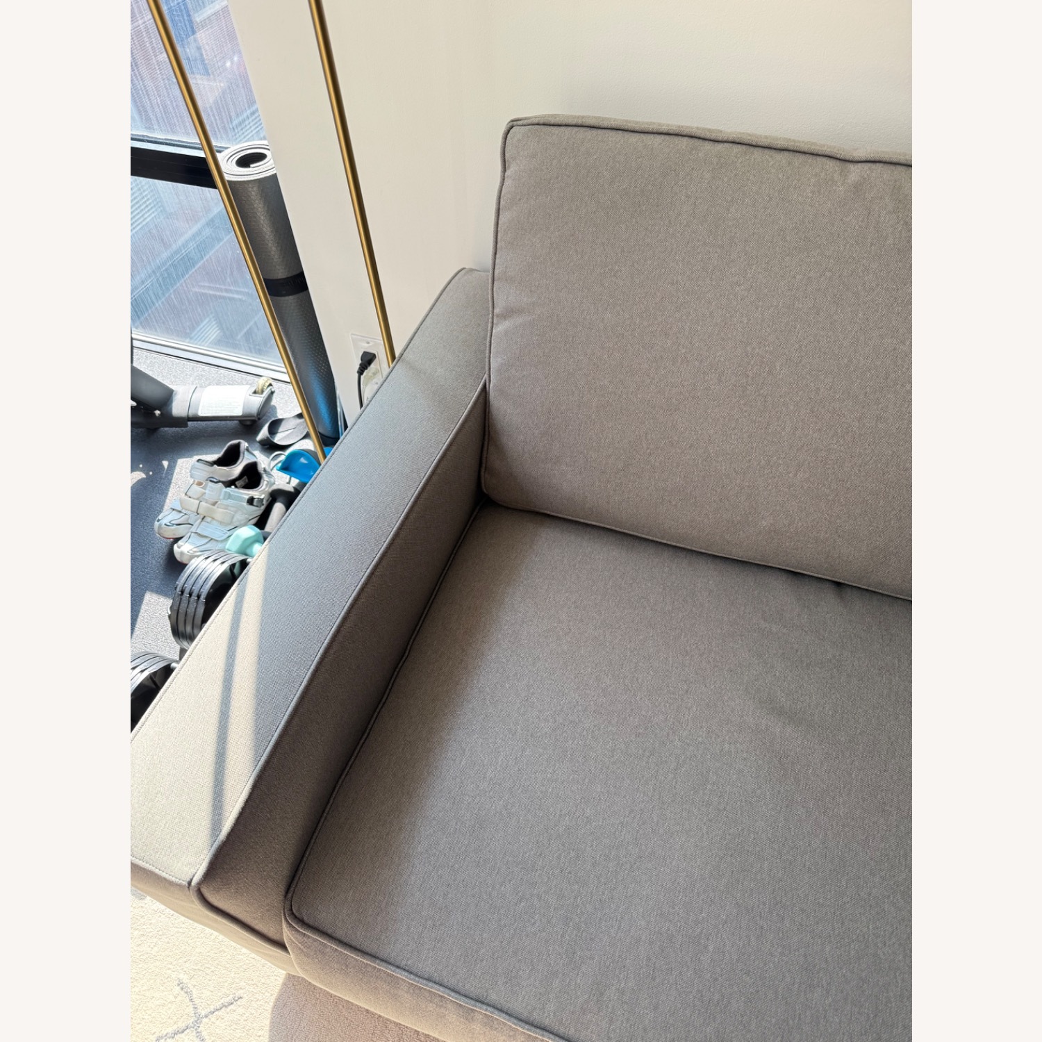 Room & Board Light Gray 3 Seater Sofa - image-5