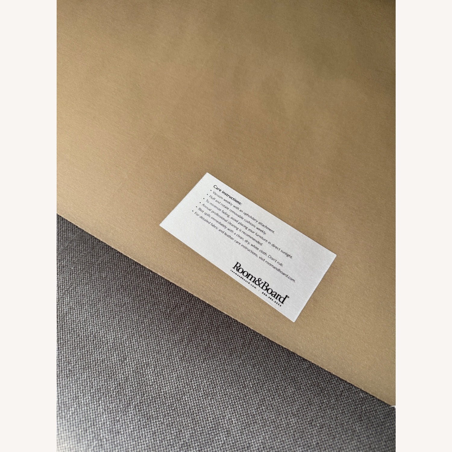 Room & Board Light Gray 3 Seater Sofa - image-6