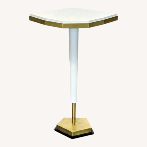 Used Asymetrical Pentagon Drinks Table for sale on AptDeco