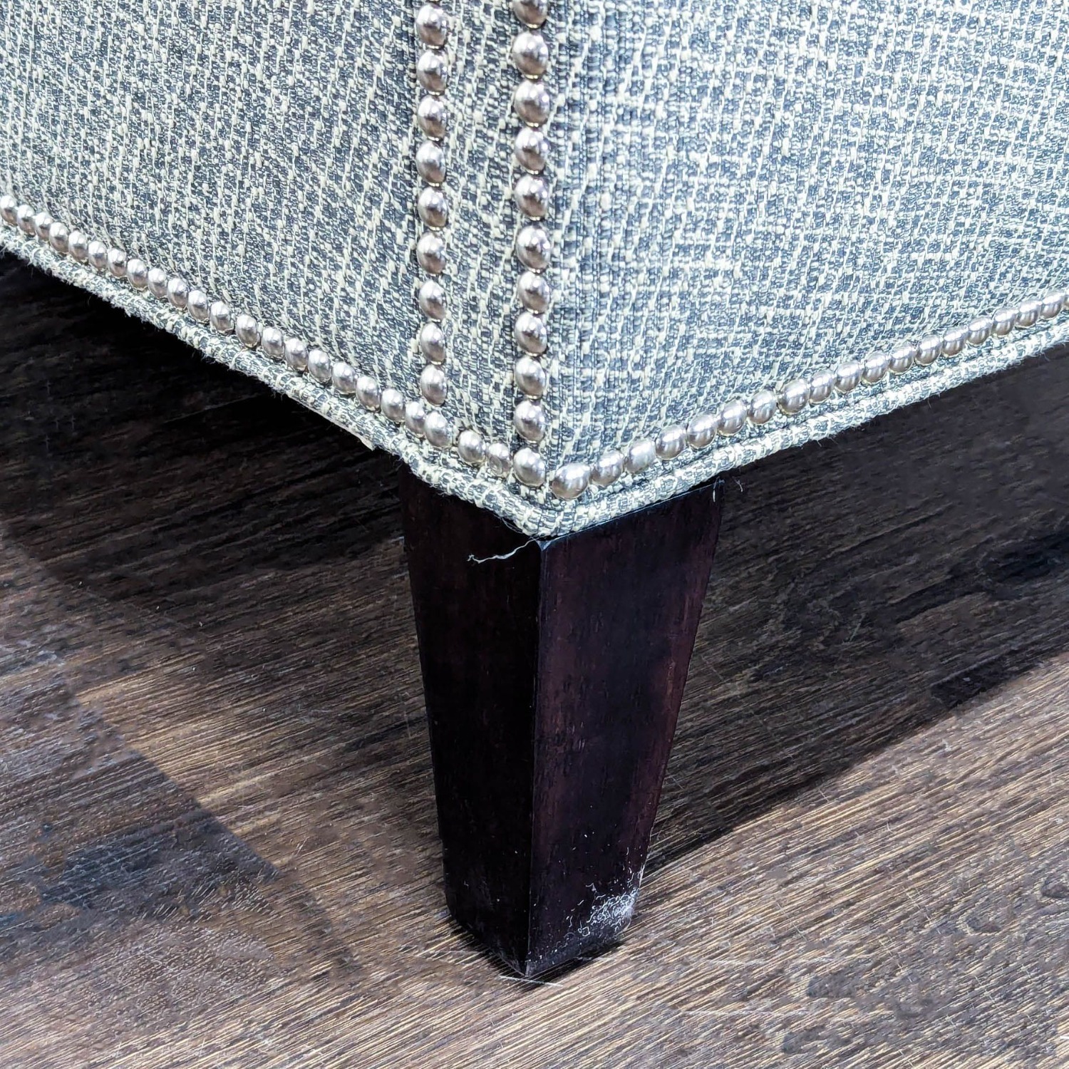 Thomasville Modern Grey Upholstered Loveseat  - image-5