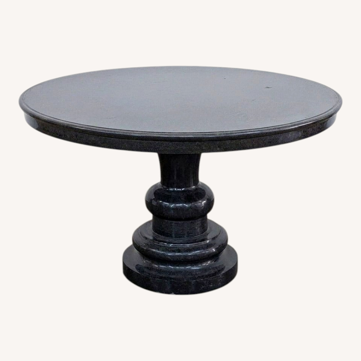 Outdoor Black Granite Table - image-0