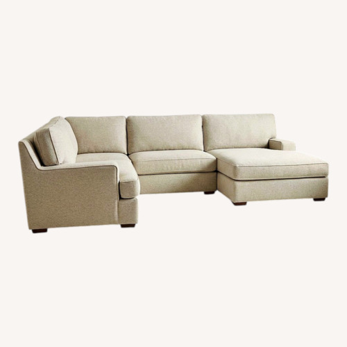 Used Natural Fabric 3+ Piece Sectional for sale on AptDeco