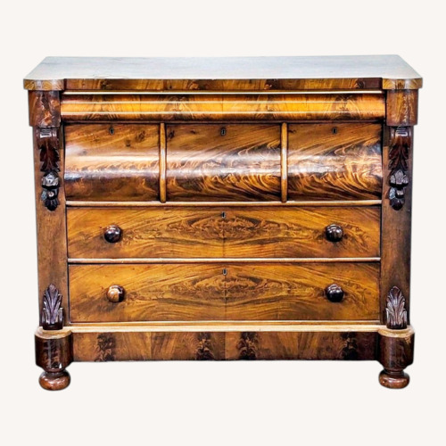 Used Antique American Empire Flame Dresser  for sale on AptDeco