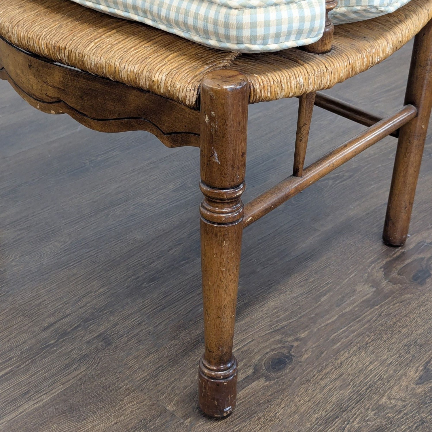 Ladderback Dining Armchair with Rush Seat	 - image-6