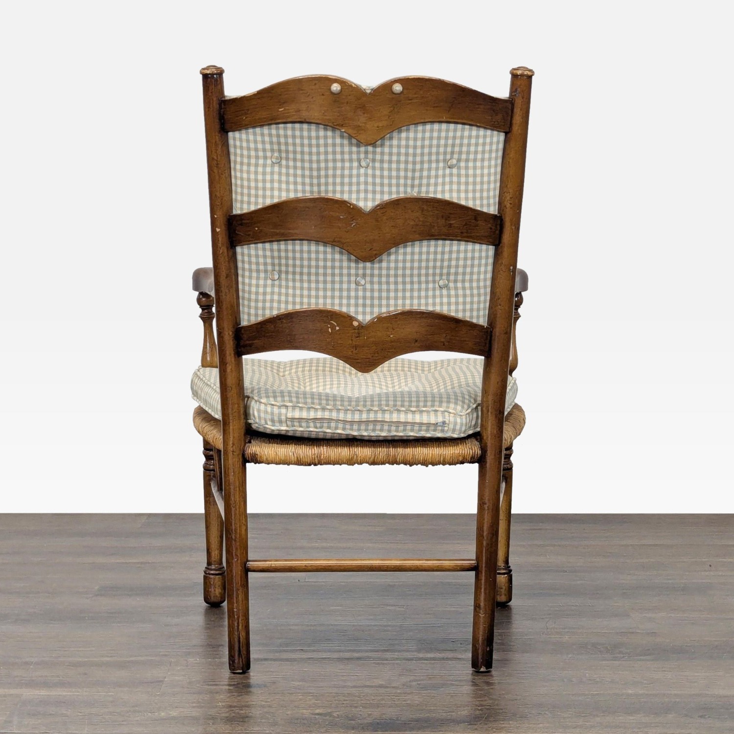 Ladderback Dining Armchair with Rush Seat	 - image-5