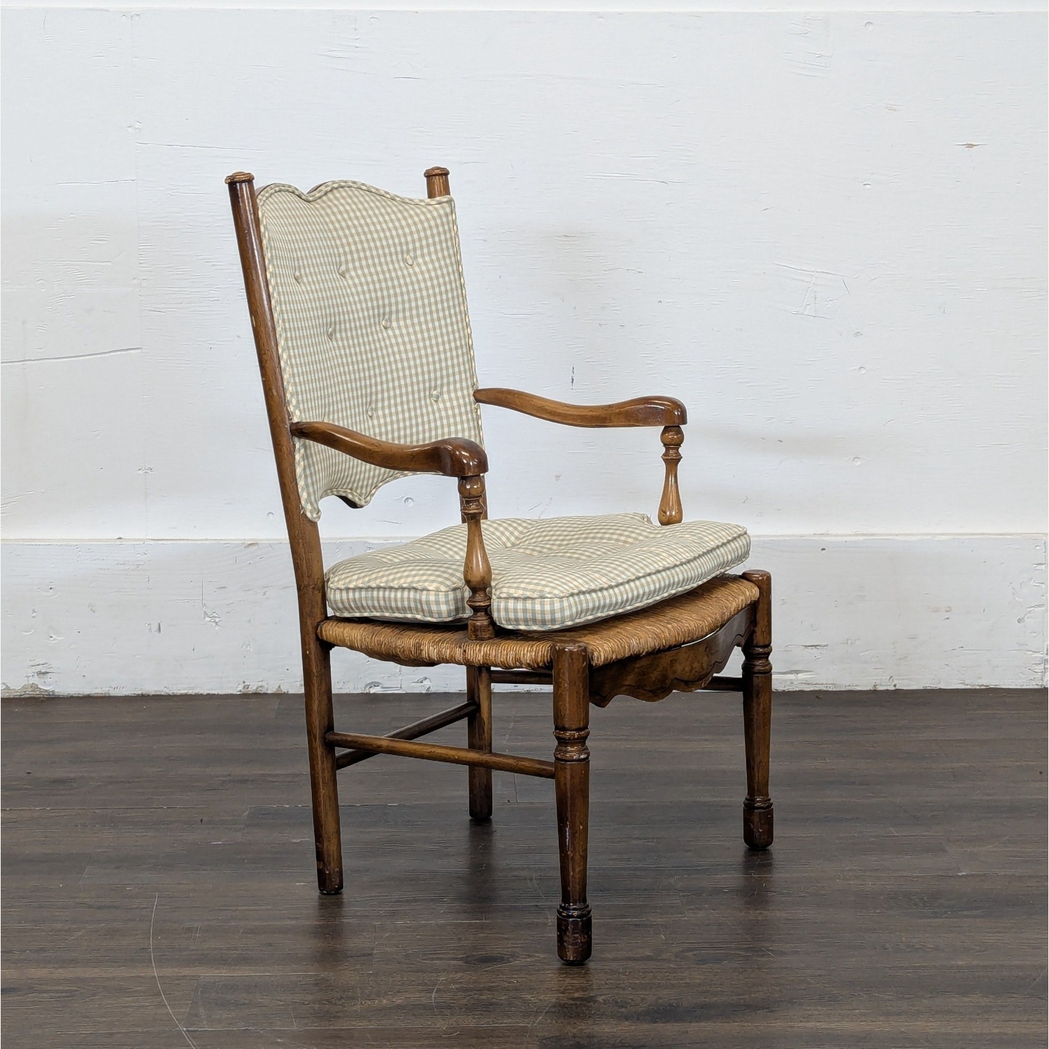 Ladderback Dining Armchair with Rush Seat	 - image-4