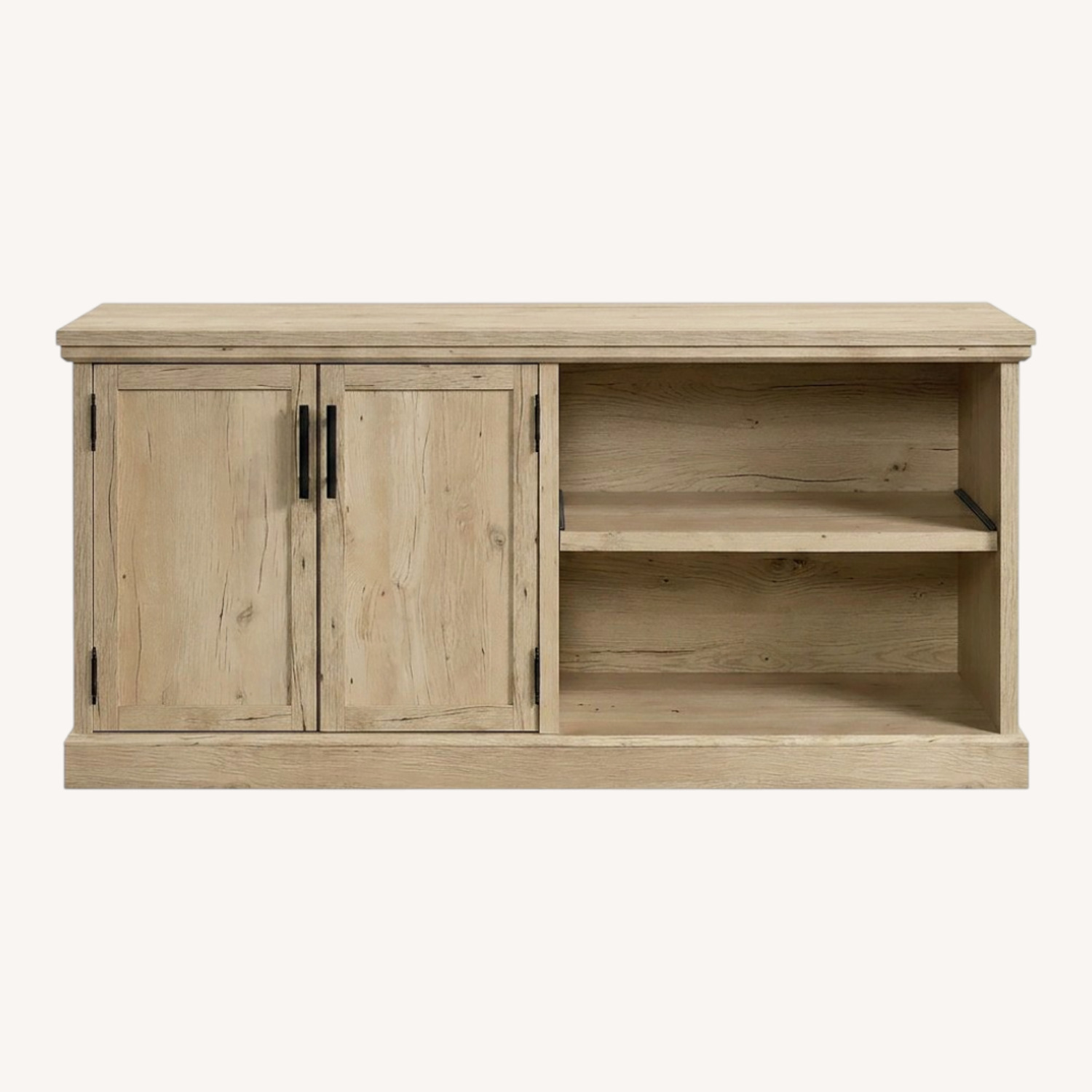 Aspen Home Natural Wood Media Storage - image-0