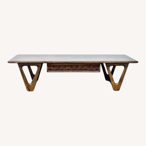 Used Vintage Lane Perception Surfboard Coffee Table for sale on AptDeco