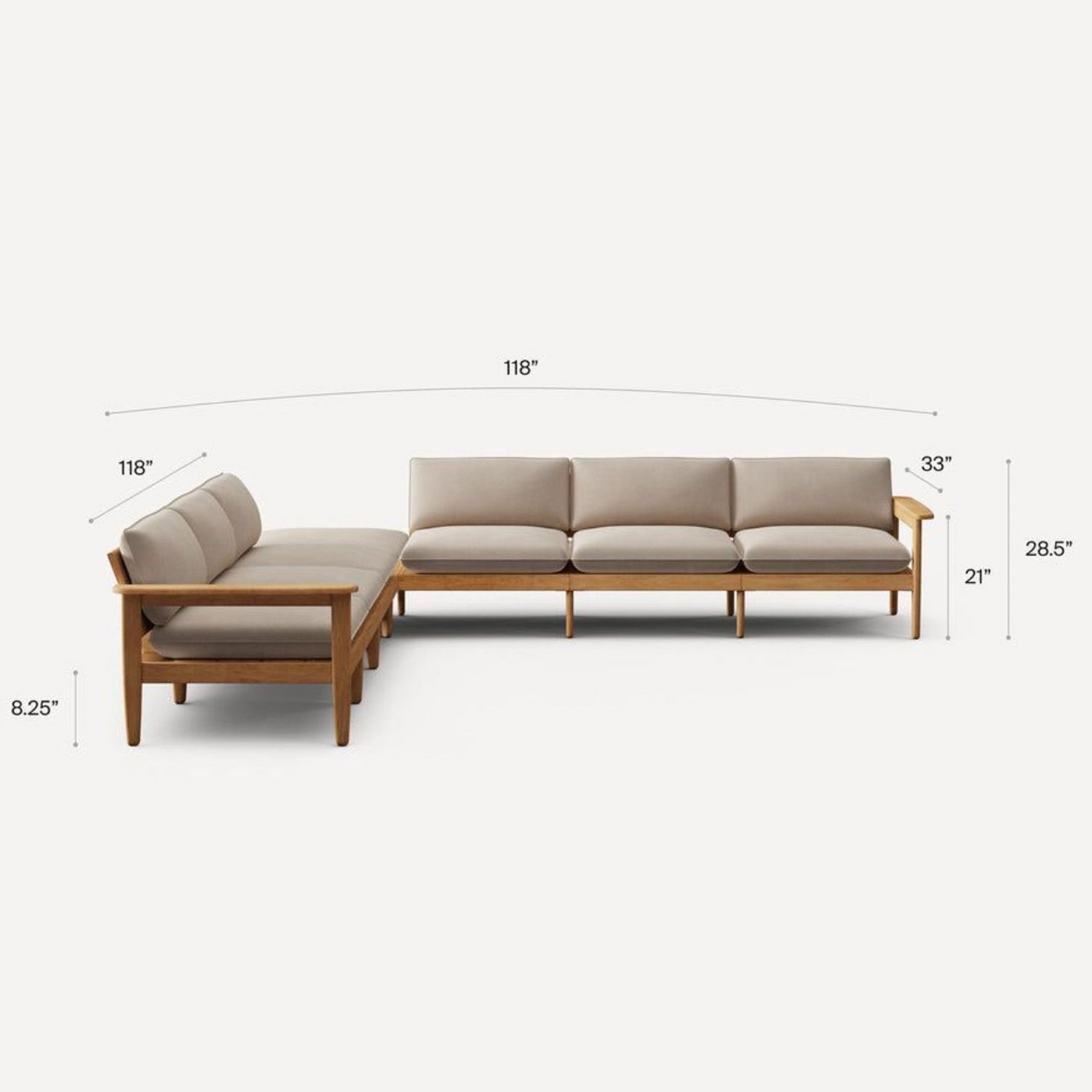 Burrow Dunes Modular Sectional Sofa  - image-3